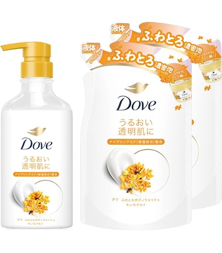 Amazon | 【セット】Dove(ダヴ) ボディソープ ふわとろボディ